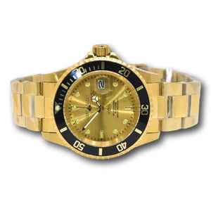 Chase Durer By Invicta Men’s 40mm Double Gold Pro Diver Quartz Watch CDW-0129-Klawk Watches