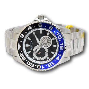 Invicta Grand Diver GMT Men's 47mm Automatic Batman Bezel Black Dial Watch 47300-Klawk Watches