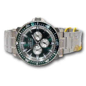 Invicta Ti-22 Titanium Men's 44mm Green Dial Multifunction Date Watch 47514-Klawk Watches