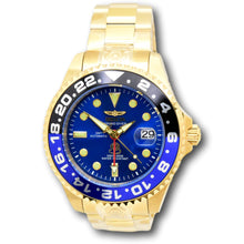 Load image into Gallery viewer, Invicta Grand Diver GMT Automatic Men&#39;s 47mm Blue Dial Gold Watch 45671-Klawk Watches
