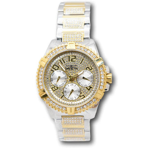 Invicta Celestial Luxe Women's 45mm 162 Pave Crystal Dial Quartz Watch 48565-Klawk Watches