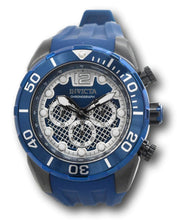 Load image into Gallery viewer, Invicta Pro Diver Twisted Metal Dial Men's 50mm Blue Chronograph Watch 33824-Klawk Watches
