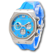 Load image into Gallery viewer, Technomarine Reef Sun Women's 40mm Glacier Blue Crystal Chrono Watch TM-523006-Klawk Watches
