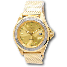Load image into Gallery viewer, Invicta Elite Automatic 0.59ct Diamond Bezel 40mm Triple Gold Men’s Watch 48746-Klawk Watches
