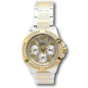 Invicta Celestial Luxe Women's 45mm 162 Pave Crystal Dial Quartz Watch 48565-Klawk Watches