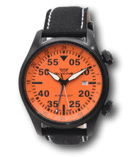 Load image into Gallery viewer, Glycine Airpilot GMT 44 Men&#39;s 44mm Orange Rotating Bezel Swiss Made Watch GL0436-Klawk Watches
