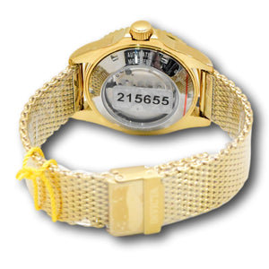 Invicta Elite Automatic 0.59ct Diamond Bezel 40mm Gold Men’s Watch 48745-Klawk Watches
