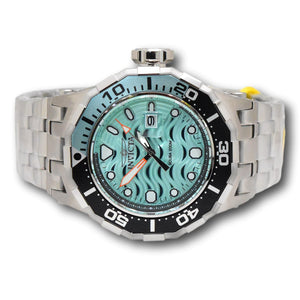 Invicta Pro Diver Scuba Wave 200M Men's 52mm Deep Sea Teal Quartz Watch 47846-Klawk Watches