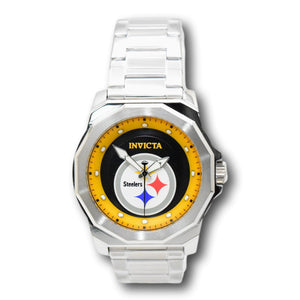 Invicta NFL Pittsburgh Steelers Men's 42mm Stainless Quartz Watch 47921-Klawk Watches