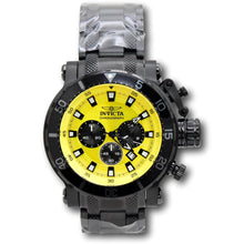 Load image into Gallery viewer, Invicta Coalition Forces Night Hawk Yellow Men's 52mm Chrono Watch Black 49229-Klawk Watches
