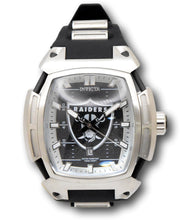 Load image into Gallery viewer, Invicta NFL Las Vegas Raiders Men&#39;s 53mm Diablo Silicone Chronograph Watch 42800-Klawk Watches
