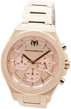 Load image into Gallery viewer, TechnoMarine Ocean Emperor Radiant Rose Gold Men's 43mm Watch TM-318155-Klawk Watches
