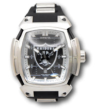 Load image into Gallery viewer, Invicta NFL Las Vegas Raiders Men&#39;s 53mm Diablo Silicone Chronograph Watch 42800-Klawk Watches
