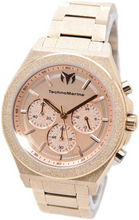 Load image into Gallery viewer, TechnoMarine Ocean Emperor Radiant Rose Gold Men's 43mm Watch TM-318155-Klawk Watches
