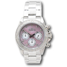 Load image into Gallery viewer, Invicta Elite Diamond 0.71 Carat Diamond Watch Rose Mother of Pearl Dial 48756-Klawk Watches
