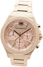 Load image into Gallery viewer, TechnoMarine Ocean Emperor Radiant Rose Gold Men's 43mm Watch TM-318155-Klawk Watches
