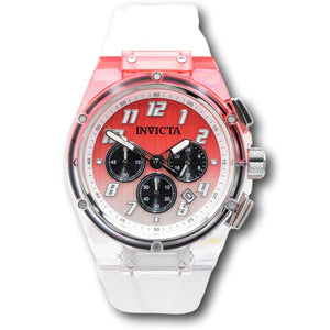 Invicta S1 Rally Prism Color Flip Men's 44mm Red and White Chrono Watch 47346-Klawk Watches