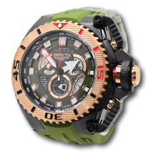 Load image into Gallery viewer, Invicta Sea Hunter Blockade Men's 57mm Flyback Chrono Watch Army Green 49629-Klawk Watches
