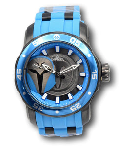 Invicta Star Wars Bo Katan Mens 48mm Limited Edition Gunmetal Quartz Watch 41376-Klawk Watches