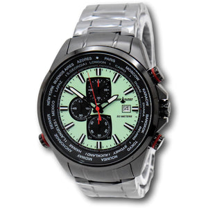 Chase Durer by Invicta Men's 50mm Blue Angels Style Black Chrono Watch CDW-0158-Klawk Watches