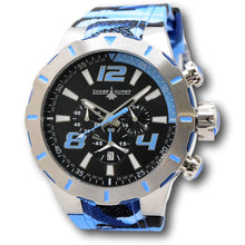 Load image into Gallery viewer, Chase Durer Urban Legion Men's 52mm Blue Camo Quartz Chrono Watch CDW-0111-Klawk Watches
