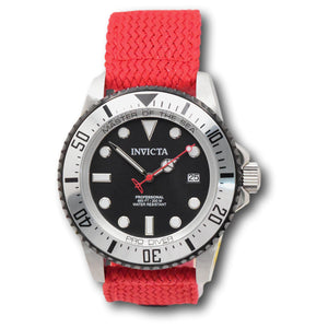 Invicta Pro Diver Automatic Men's 44mm Master of the Sea Red Strap Watch 35486-Klawk Watches