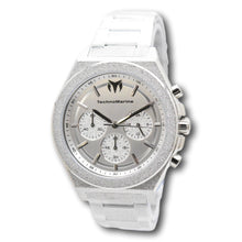 Load image into Gallery viewer, TechnoMarine Ocean Emperor Radiant Silver Steel Men's 43mm Watch TM-318151-Klawk Watches
