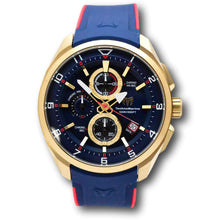 Load image into Gallery viewer, TechnoMarine Ocean Quantum Men's 44mm Blue &amp; Gold Chronograph Watch TM-318127-Klawk Watches
