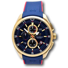 Load image into Gallery viewer, TechnoMarine Ocean Quantum Men's 44mm Blue &amp; Gold Chronograph Watch TM-318127-Klawk Watches
