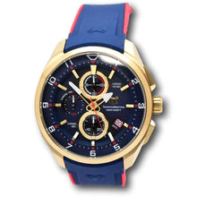 Load image into Gallery viewer, TechnoMarine Ocean Quantum Men's 44mm Blue &amp; Gold Chronograph Watch TM-318127-Klawk Watches
