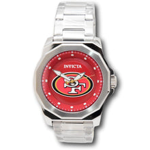 Load image into Gallery viewer, Invicta NFL San Francisco 49er Men's 42mm Red Dial Stainless Quartz Watch 47923-Klawk Watches
