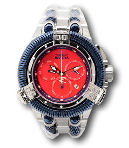 Invicta Reserve King Python Men's 50mm Limited Red Dial Swiss Chrono Watch 46243-Klawk Watches