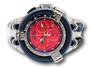 Invicta Reserve King Python Men's 50mm Limited Red Dial Swiss Chrono Watch 46243-Klawk Watches