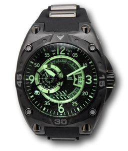 Invicta Aviator Auto Men's 50mm Deep Radar Green Watch 40285-Klawk Watches