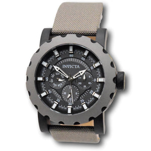 Invicta I-Force Commando Men's 46mm Stealth Gray Day / Date Quartz Watch 47588-Klawk Watches