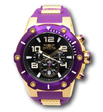 Load image into Gallery viewer, Invicta Speedway Viper Men&#39;s 52mm Gold and Purple Chronograph Watch 40895-Klawk Watches
