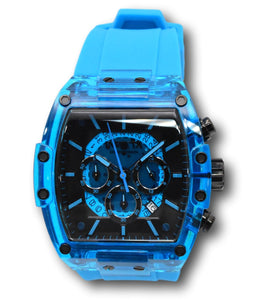 Invicta S1 Rally Diablo Men's 48mm Clear Blue Anatomic Dial Chrono Watch 44354-Klawk Watches