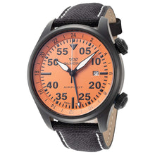 Load image into Gallery viewer, Glycine Airpilot GMT 44 Men&#39;s 44mm Orange Rotating Bezel Swiss Made Watch GL0436-Klawk Watches
