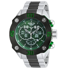 Load image into Gallery viewer, Invicta Coalition Forces Ironclad Men's 52mm Green Dial Swiss Chrono Watch 18720
