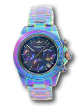 Load image into Gallery viewer, Invicta Speedway Black Pearl Men's 40mm Iridescent Chronograph Watch 23941 RARE-Klawk Watches
