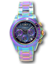 Load image into Gallery viewer, Invicta Speedway Black Pearl Men's 40mm Iridescent Chronograph Watch 23941 RARE-Klawk Watches
