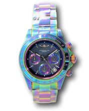 Load image into Gallery viewer, Invicta Speedway Black Pearl Men's 40mm Iridescent Chronograph Watch 23941 RARE-Klawk Watches
