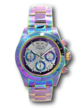 Load image into Gallery viewer, Invicta Speedway Men's 40mm Iridescent Rainbow Chronograph Watch 23942 RARE-Klawk Watches
