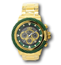 Load image into Gallery viewer, Invicta Bolt Sport Men's 50mm Gold &amp; Green Anatomic Chronograph Watch 27804-Klawk Watches
