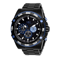 Load image into Gallery viewer, Invicta Speedway Viper Men's 52mm Double Black Quartz Chronograph Watch 28022-Klawk Watches
