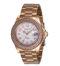 Load image into Gallery viewer, Invicta Angel Women's 40mm Rose Gold MOP Dial Pave Crystal Quartz Watch 28674
