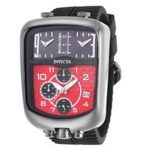 Load image into Gallery viewer, Invicta S1 Rally Dualshift Triple Time Red Chronograph Black MOP 42mm 29702
