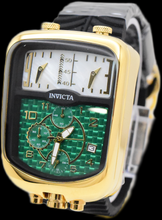 Load image into Gallery viewer, Invicta S1 Rally Dualshift Men's 42mm Green MOP Triple Time Chrono Watch 29705
