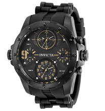 Load image into Gallery viewer, Invicta Coalition Forces Sniper Mens 50mm 4-Time Zones Triple Black Watch 31140-Klawk Watches
