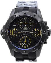 Load image into Gallery viewer, Invicta Coalition Forces Sniper Mens 50mm 4-Time Zones Triple Black Watch 31140-Klawk Watches
